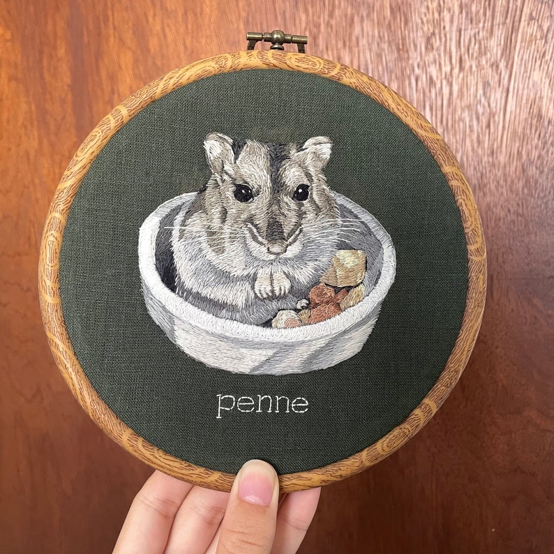 pet portrait, embroidery pet portrait, embroidery portrait, hand embroidery, pet painting, pet loss, family pet