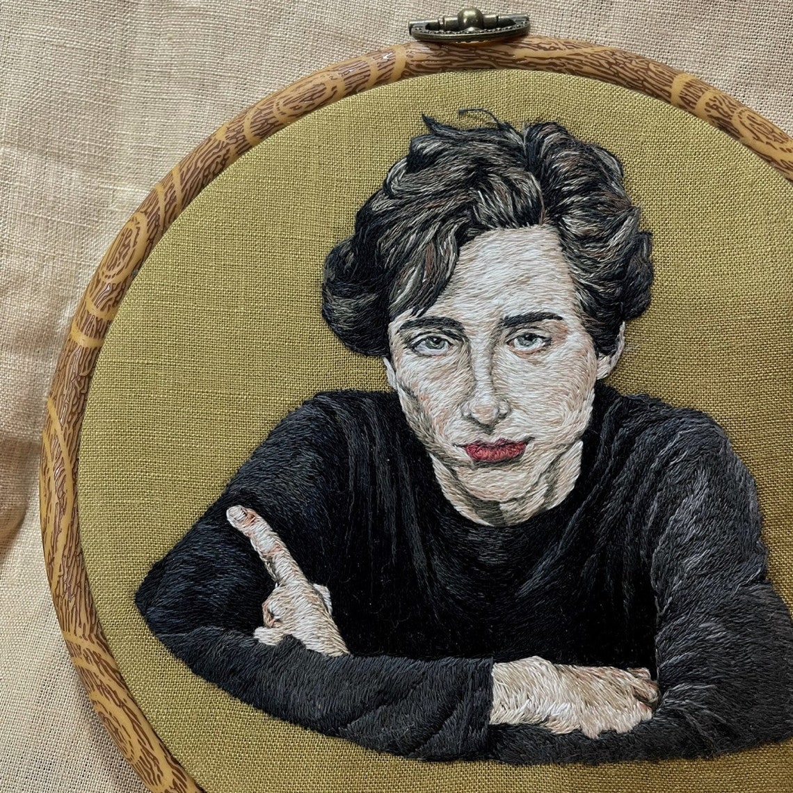 Custom Embroidery Portrait Embroidery Portrait Family Etsy