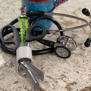 Trauma Schere und Tape Halter, Geschenk für Krankenschwester, Scherenhalter aus Paracord