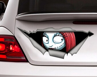 sally sticker nightmare before christmas sticker car decal sally decal - Nightmare Before Christmas Car sally sticker nightmare before christmas sticker car decal sally decal - Nightmare Before Christmas Car