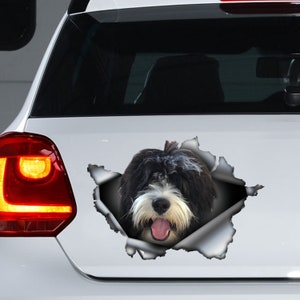 Bernedoodle car decal, Bernedoodle magnet, Bernedoodle car sticker, Bernedoodle decal