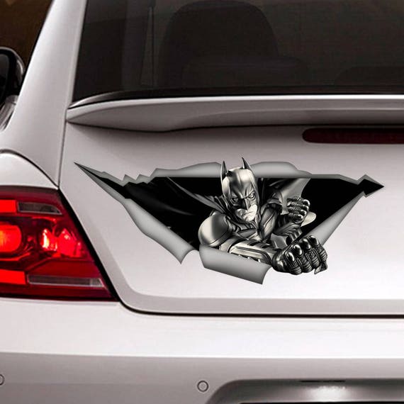 Batman car decal Batman sticker funny decal funny sticker Etsy