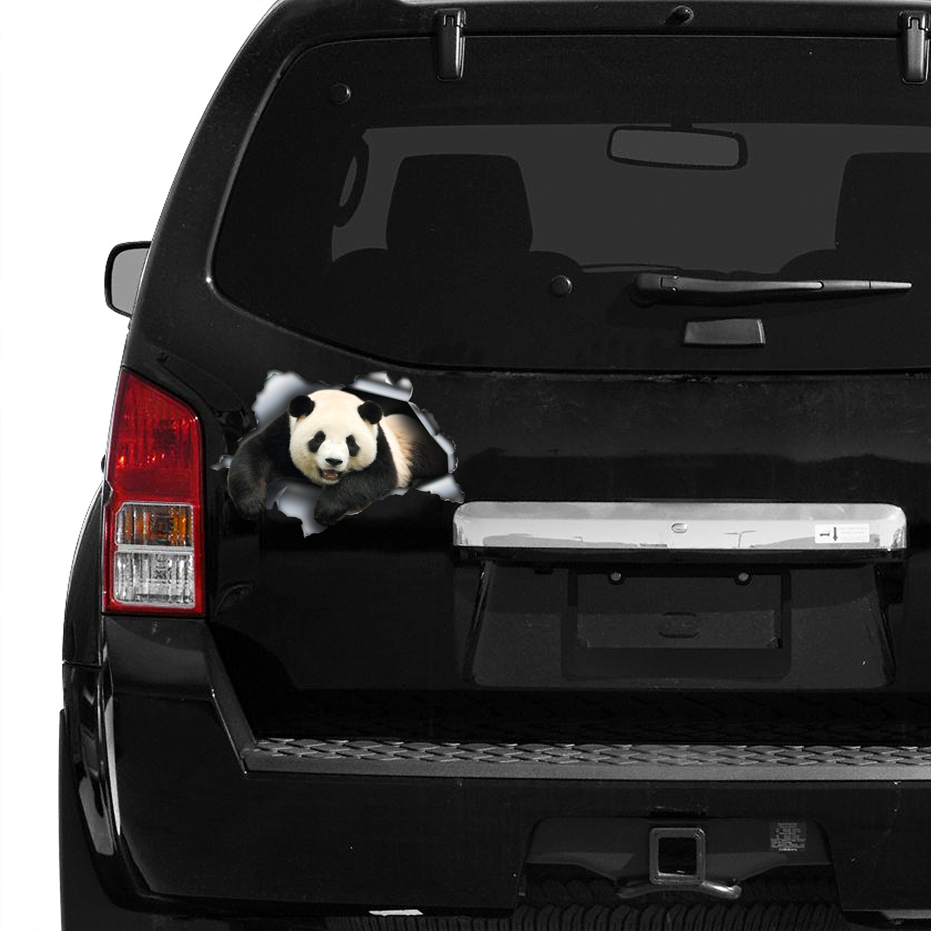 Panda Car Decal, Panda Magnet, Panda Sticker, Funny Panda Decal - Etsy