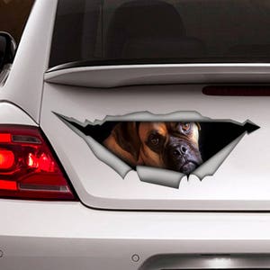 German boxer dog decal , German Boxer Magnet, car decal, Pet sticker, Dog decal, german boxer sticker