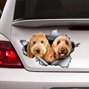 Goldendoodle sticker , Goldendoodle magnet, Goldendoodle decal, dog decal