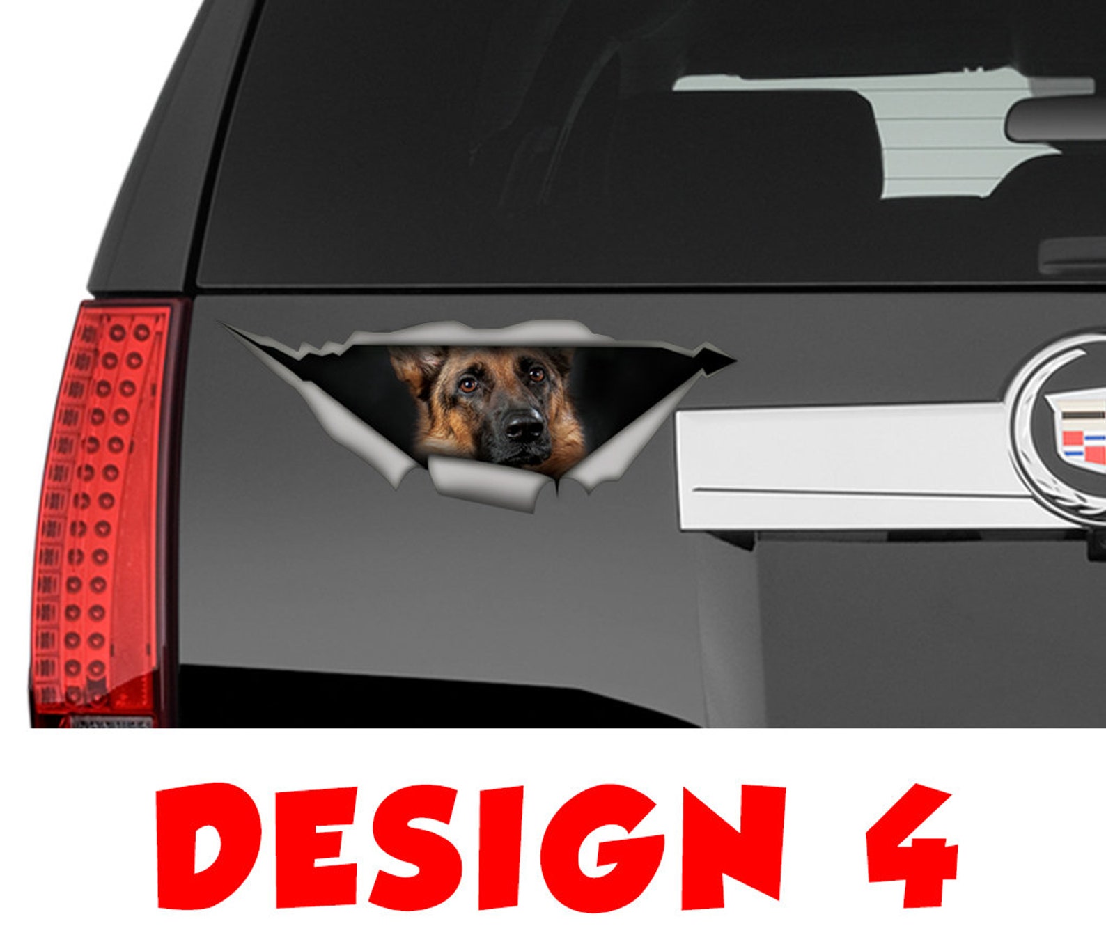 German Shepherd Decal Pet Decal Car Decal German Shepherd Etsy UK