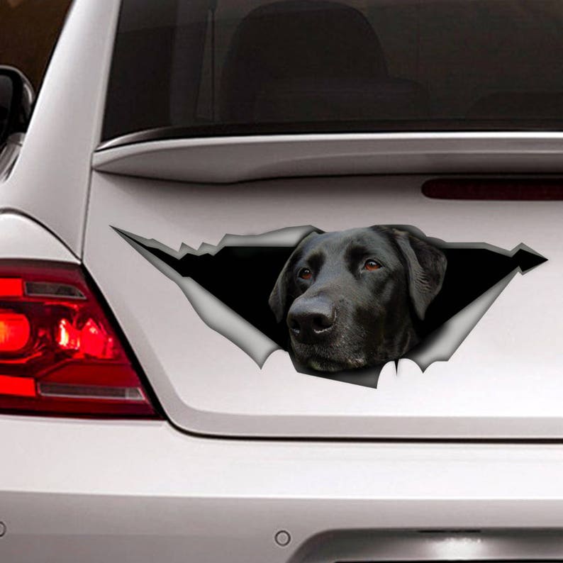 Labrador Decal Pet decal Lab Decal Labrador Retriever Decal Etsy