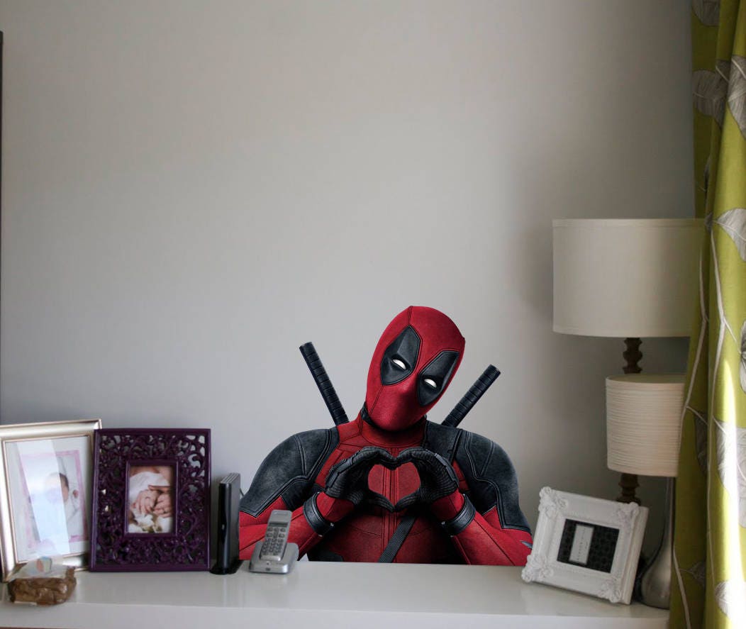 Deadpool wall sticker Vinyl decal deadpool sticker laptop Etsy