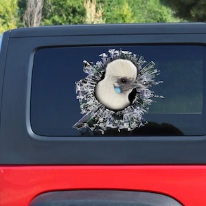 Silkie window decal,  chicken car decal, Silkie chicken sticker