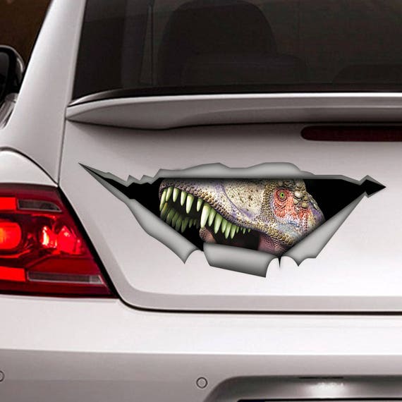 Buy Dinosaur Car Decal Dinosaur Sticker Dinosaur Magnet Online