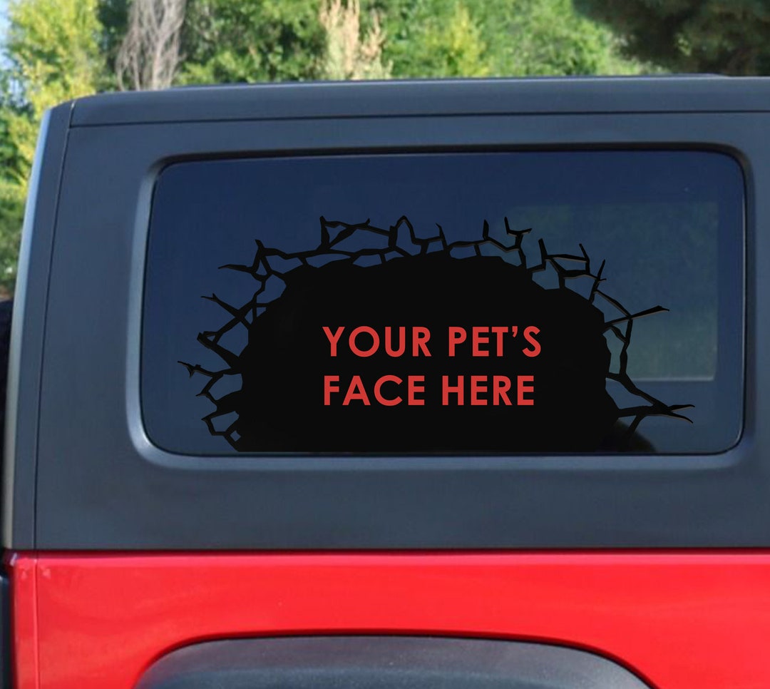 Personalized Window Decal Custom Decal Etsy