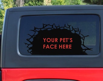 Personalized window decal ,  custom decal
