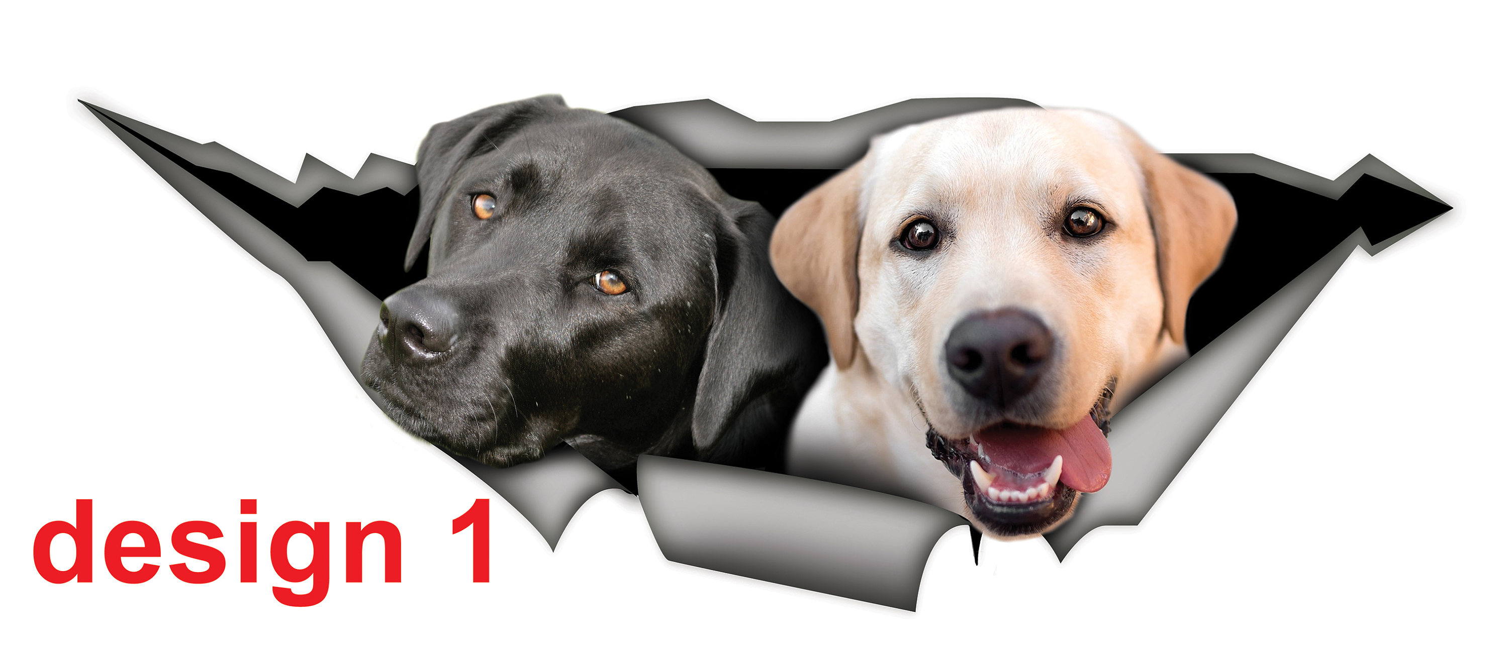 Labrador Car Decal Dog Car Decal Vinyl Decal Car Etsy