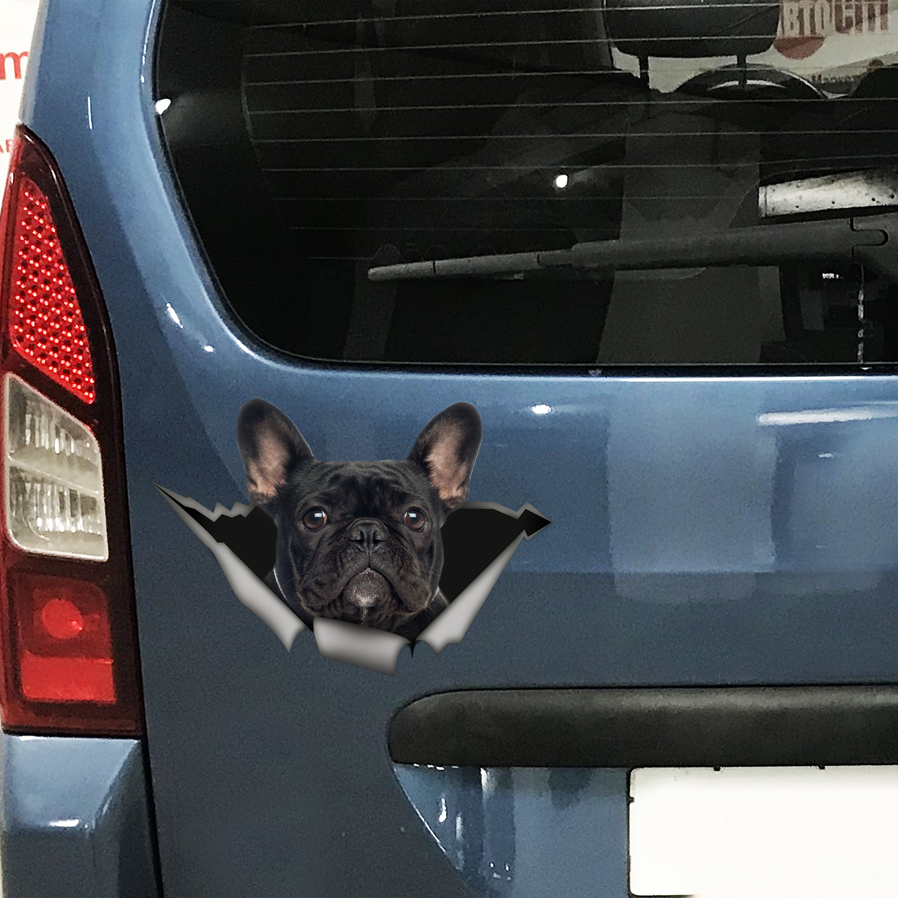 French Bulldog Magnetic Vinyl Decal - 5 Inch Car & Fridge Magnet