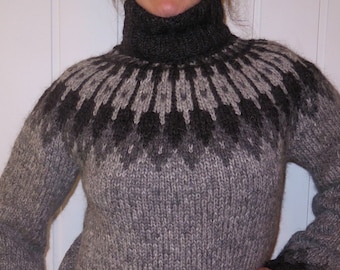 ASH Icelandic sweater, Turtleneck Icelandic sweater