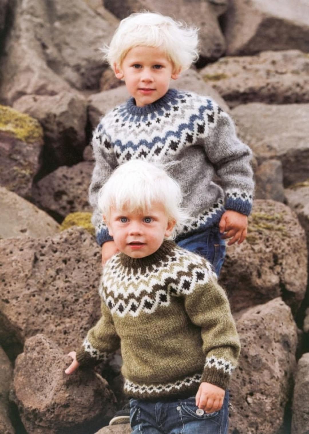 KIDS Icelandic Sweater Child Children Icelandic Sweater Lopi Child