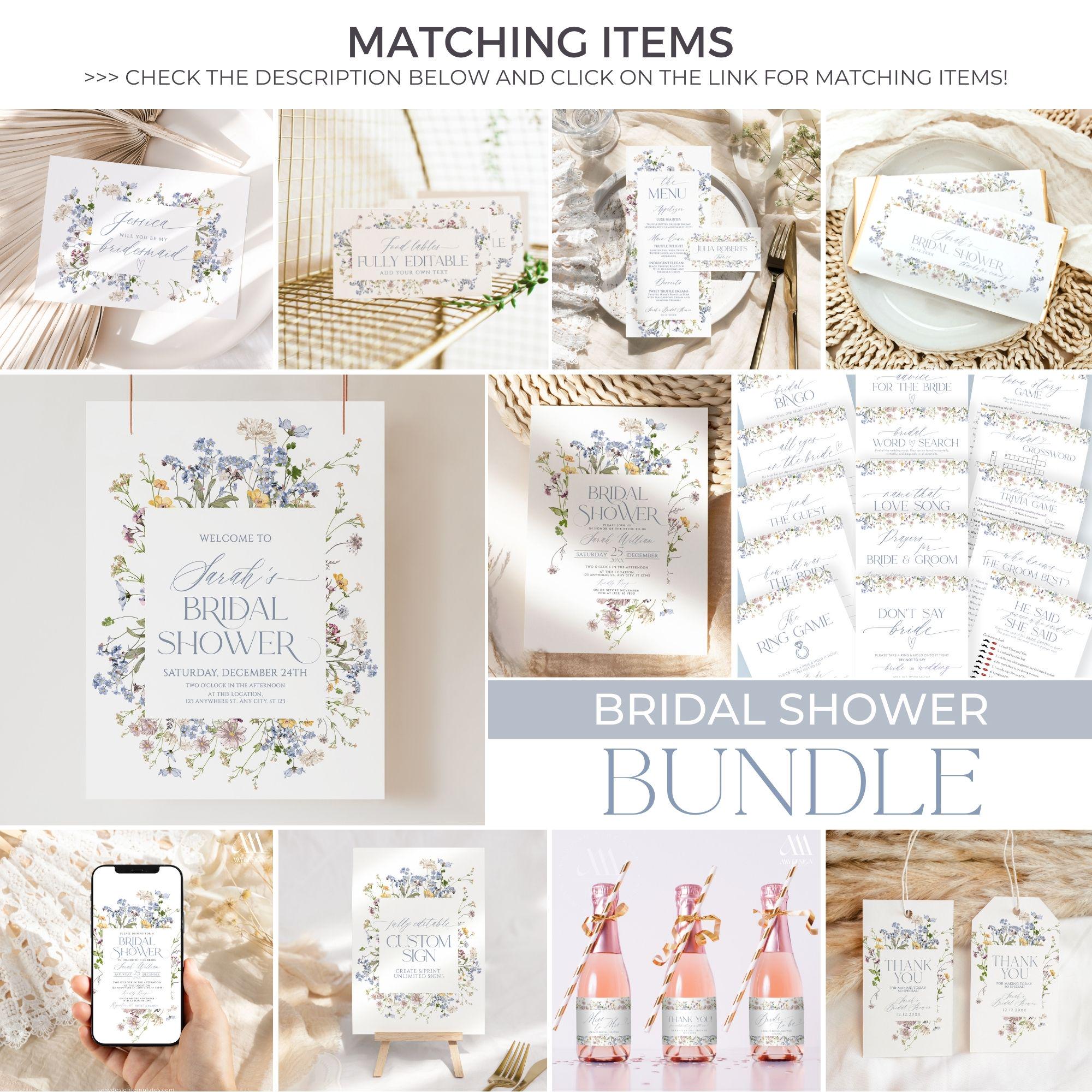 Image 6 for Bridal Shower Label Templates