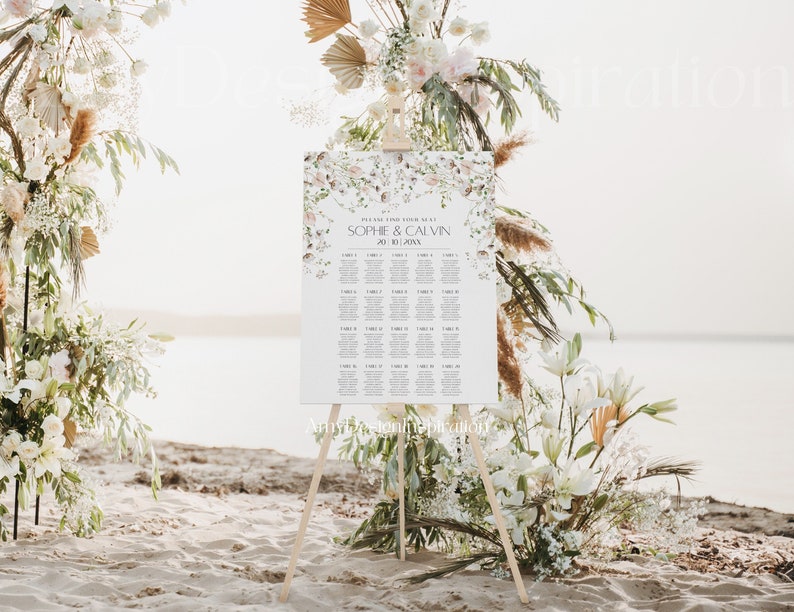 Wedding Seating Chart Sign