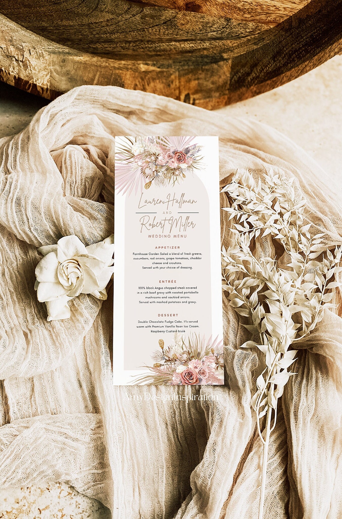 Boho Menu Template Boho Wedding Menu Template Brunch Menu Etsy Boho Menu Template Boho Wedding Menu Template Brunch Menu Etsy