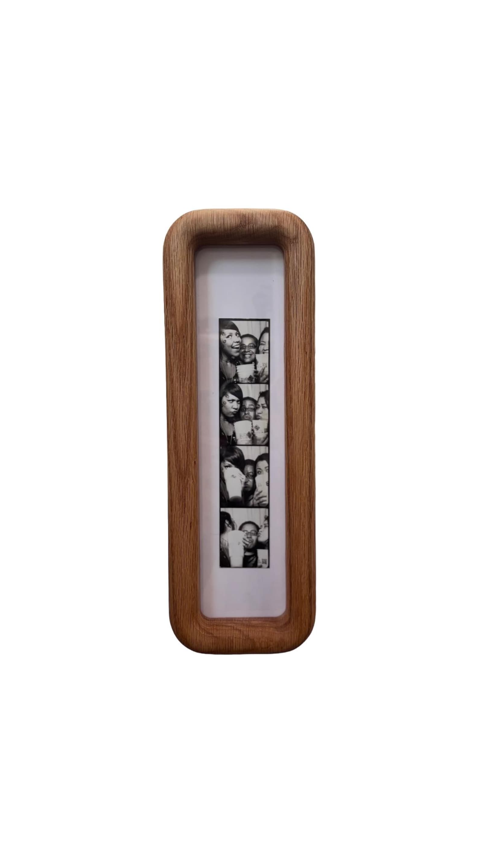 Photobooth Strip Frame, Unique round corner mini INSTAX Polaroid, small item Picture Frame