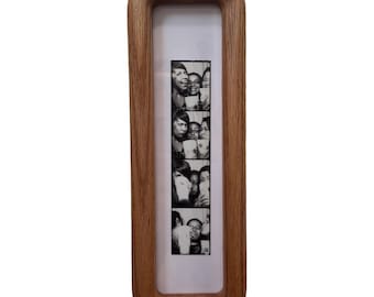 Photobooth Strip Frame, Unique round corner mini INSTAX Polaroid, small item Picture Frame