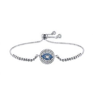 Valentine&#39;s Day,Women bracelet,Gold plated pendant , adjustable jewelry,eye jewelry,Zircon bracelet rhinestone pendant jewelry， dropshipping
