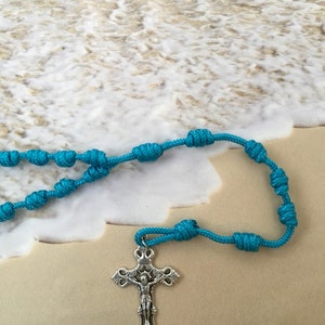 Paracord Rosary, Knotted Cord Rosary, Soft Rosary, Cord Rosary ...