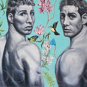 Limited Edition Gay Wall Decor - &quot;Innocence And Experience&quot; by David Brodie