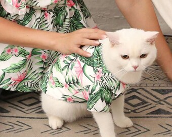 Cat Hawaiian Shirt - Etsy UK