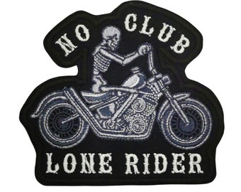 ROCK N ROLL PATCH ECUSSON THERMOCOLLANT  ROCK BIKER 