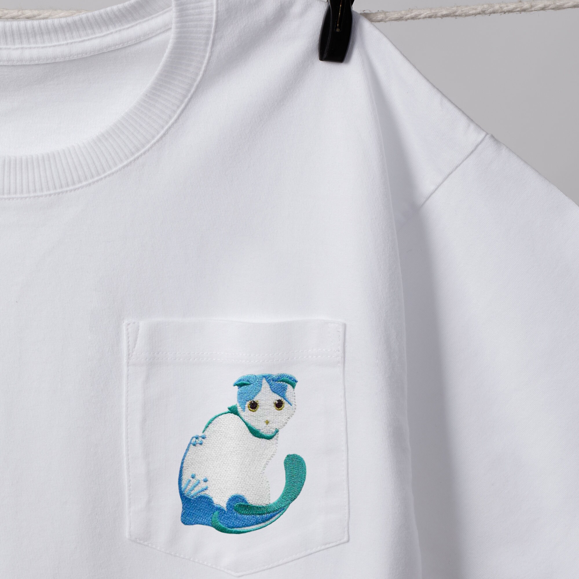 Patch Thermocollant Chat Design Patchwork - 8x8 Cm - Neuf - Applique Déco