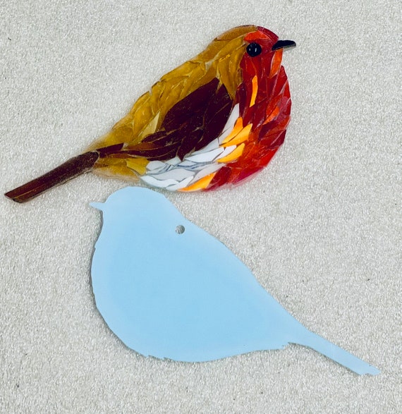 Blank Transparent Shapes for Stained Glass Mosaic, Panels, Posters, Sun-catchers.