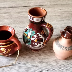 Hungarian handmade wall decorations, ceramic hand-painted decorations, ceramic wall decorations, kitchen ceramic wall decorations, wall vase