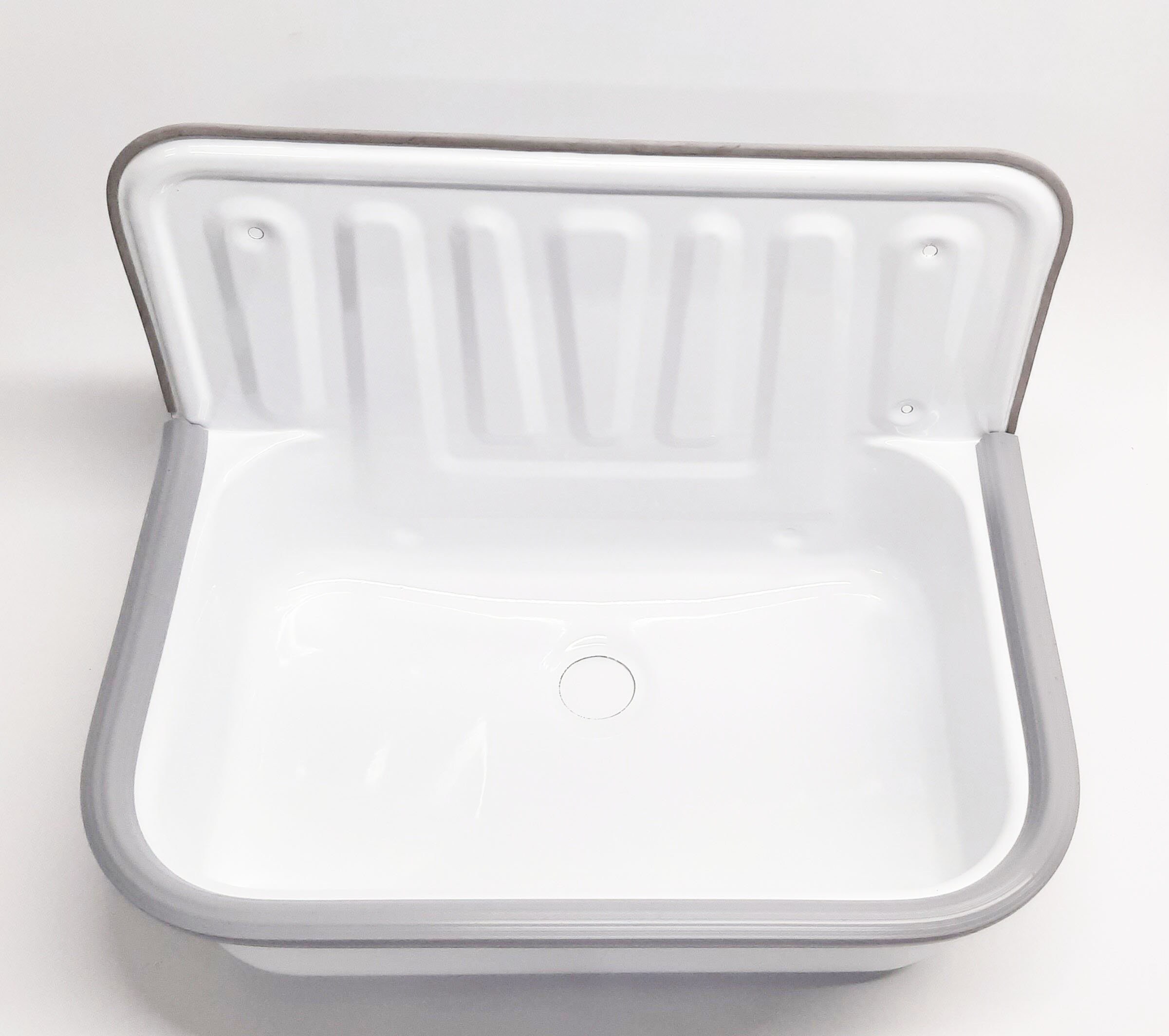 Waschbecken Wand monuntable Bad Emaille Waschbecken | Etsy