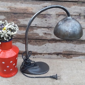Mid Century Industrie Schreibtischlampe, verstellbare moderne Lampe, Vintage Industriebeleuchtung, Rustikale Industrielampe, Moderne Industriebeleuchtung