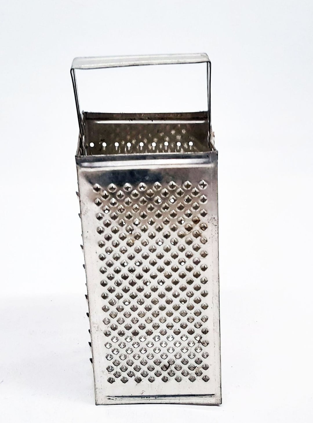 Vintage Hungarian Cheese Grater Ornament, Kitchen Tools Gift, 4 Sided