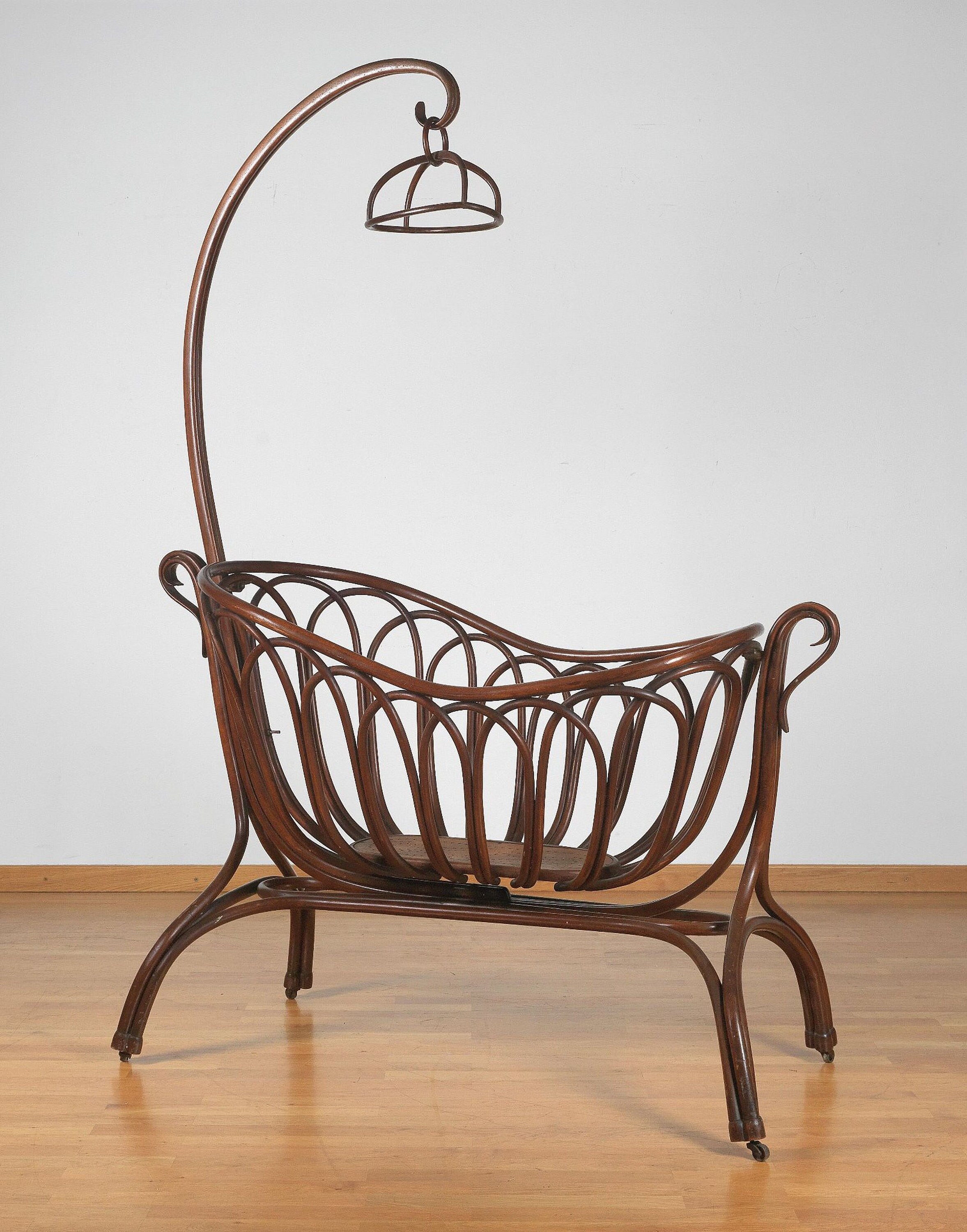 antique bentwood cradle