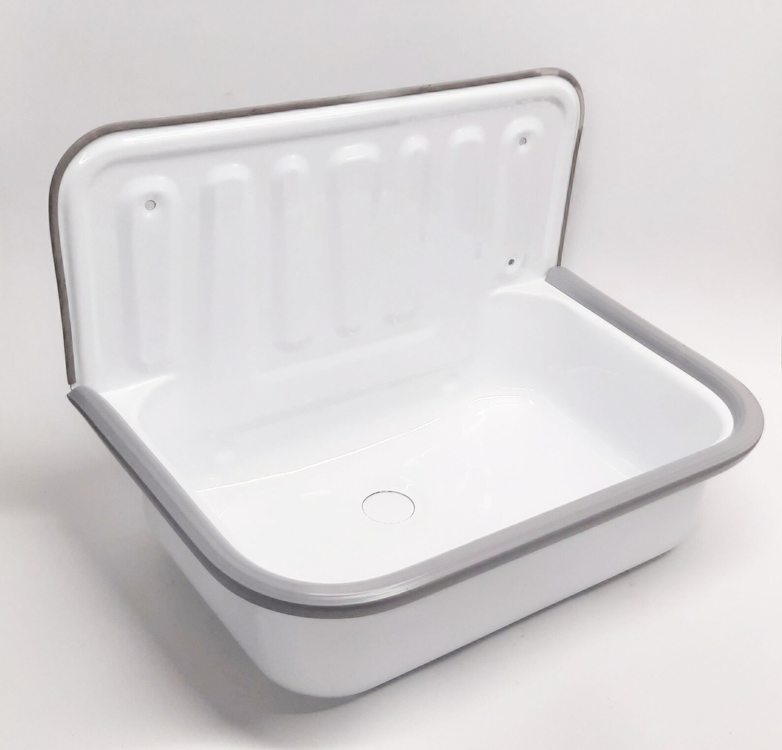 Laundry sink Wall monuntable bathroom enamel sink basin Etsy