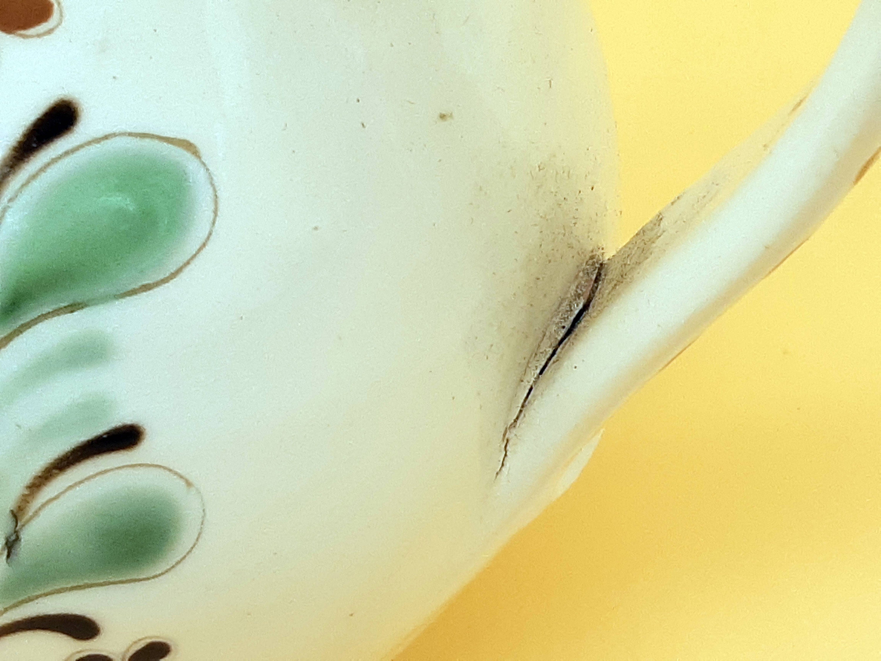 ハンガリーのハンドメイドヴィンテージワインジョッキ、フォークアート