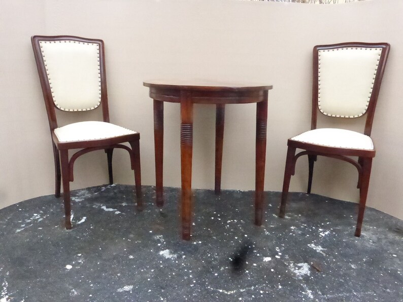 Thonet Dining Chairs Style Art Deco Vienna J Kohn Image 0