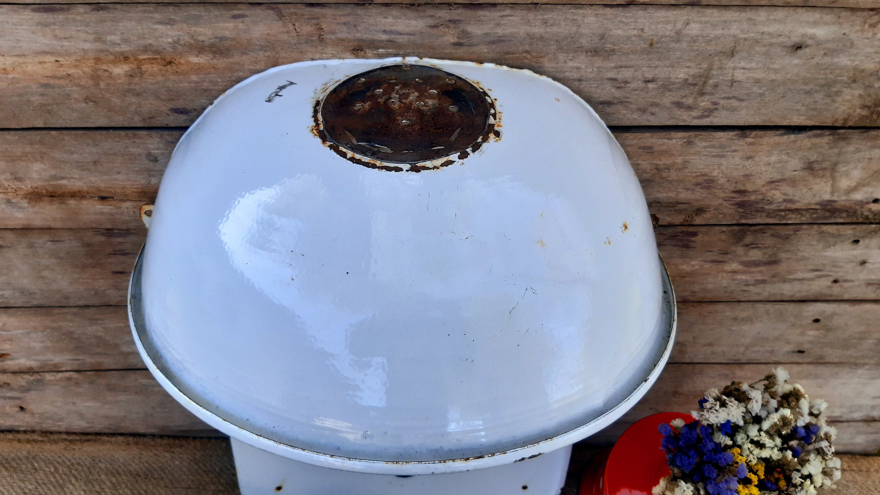 Bauernhaus Emaille Waschbecken Bad Eitelkeit Emaille | Etsy