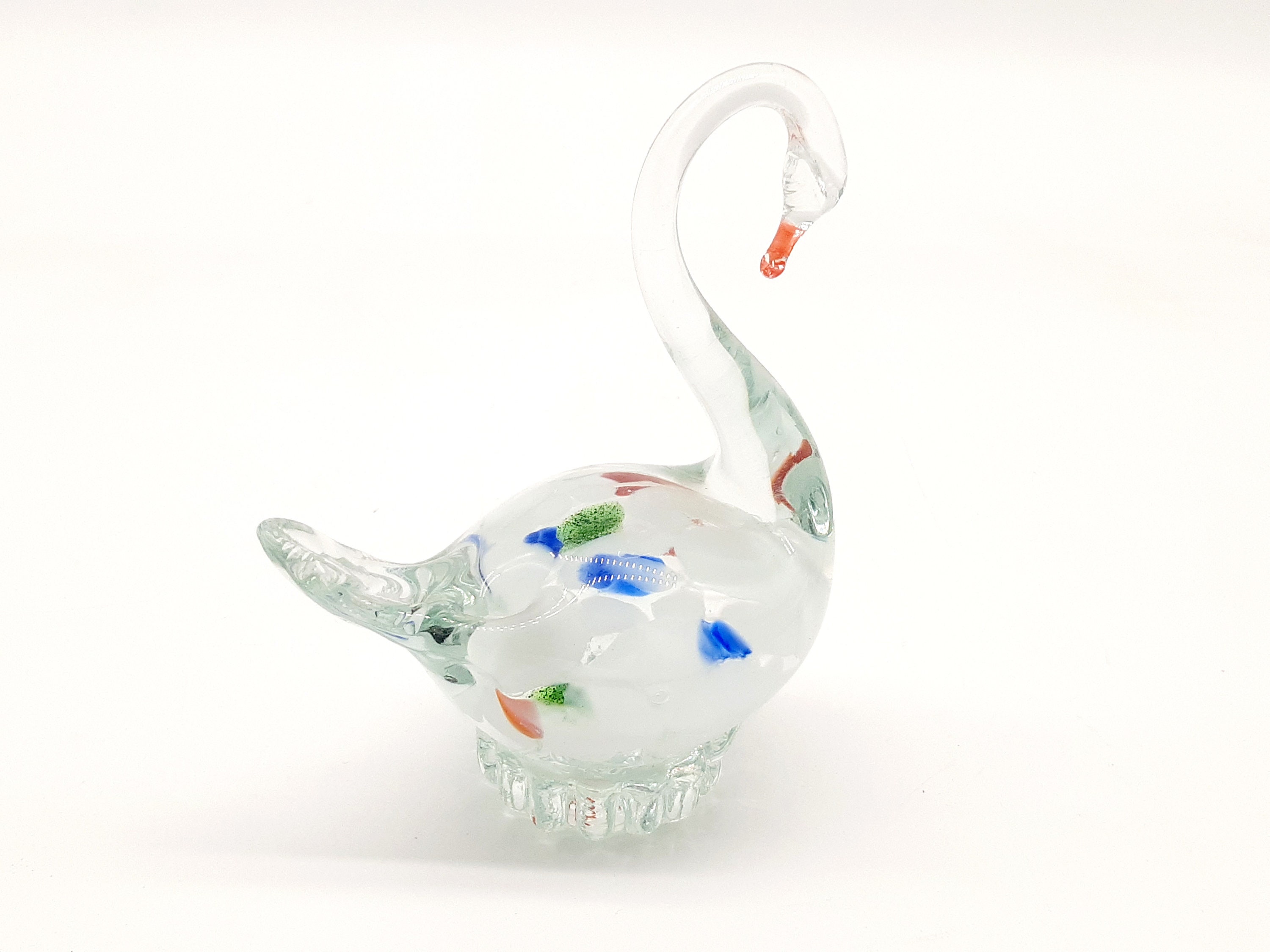 Murano glass swans - Etsy 日本