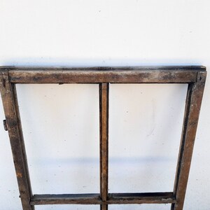 Antique Farmhouse Brown Window Frame Wooden Frames Wall Decor ...
