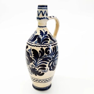 Ceramic jug vase, Vase for decor, Vase for dried flowers vintage, Vase for plant, Decorative vase for home decor, Decorative vase for set