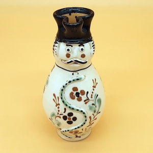 Hungarian  Hand made Vintage wine jug Folk Art Ceramic Miska jug with handle, Farmhouse decor, Kitchen decor, home decor, Fine Art Ceramics