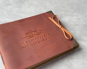 Il nostro libro di avventure, album fotografico in pelle personalizzato, album di ritagli in carta spessa, album di viaggio, album fotografico di nozze, regali di anniversario