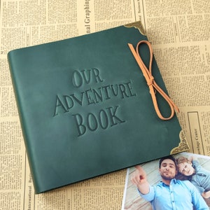 Album photo de notre livre d'aventures, scrapbooking, cadeau d'anniversaire pour couple, cadeaux fantastiques pour elle et lui, cadeaux personnalisés image 4