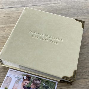 Album fotografico con maniche, regali personalizzati per lui e per lei, regalo di anniversario per coppia, idee regalo per l'amante, regalo fotografico unico per uomo