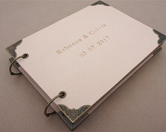 Handmade Leather Journal, Personalized Refillable Sketchbook, Travel Diary
