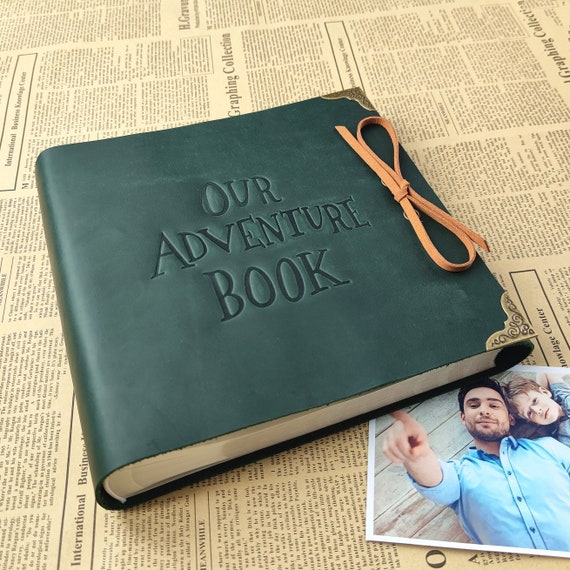 146 Page DIY Handmade Photo Album Scrapbook Our Adventure Book Retro Kraft  Album Anniversary Wedding Memory Valentines Day Gift